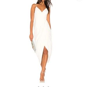 Shona Joy cocktail draped dress